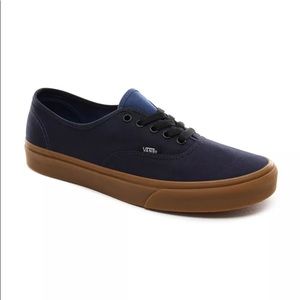 Navy Authentic Gum Vans